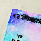 Serviette De Plage Filles Gymnastique Compétences Crosswords Beach To (En situation)