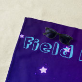 Serviette De Plage Filles Hockey sur gazon Personnalisé (En situation)