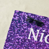 Serviette De Plage Filles "Je crois aux sirènes" Personnalisées (En situation)