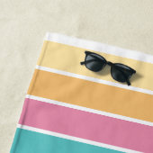 Serviette De Plage Filles personnalisées Week-end Feachy (En situation)