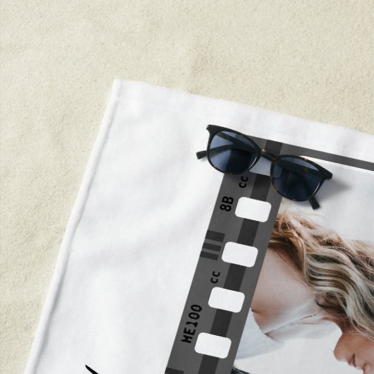 Serviette De Plage Film tendance Reel Film Film personnalisable Cadre (En situation)