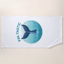 Serviette de plage fin