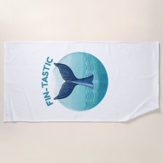 Serviette de plage fin