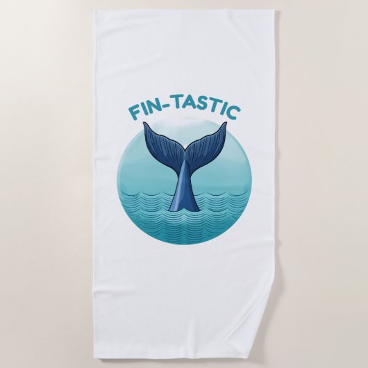 Serviette de plage fin (Devant)