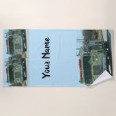 Serviette De Plage Fire camion (Devant)