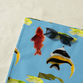 Serviette De Plage Fish Swimming in the Sea Seaside (En situation)
