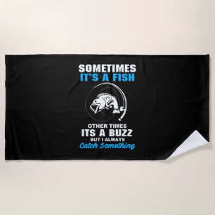 Serviette De Plage Fisher Parfois C'Est Un Poisson