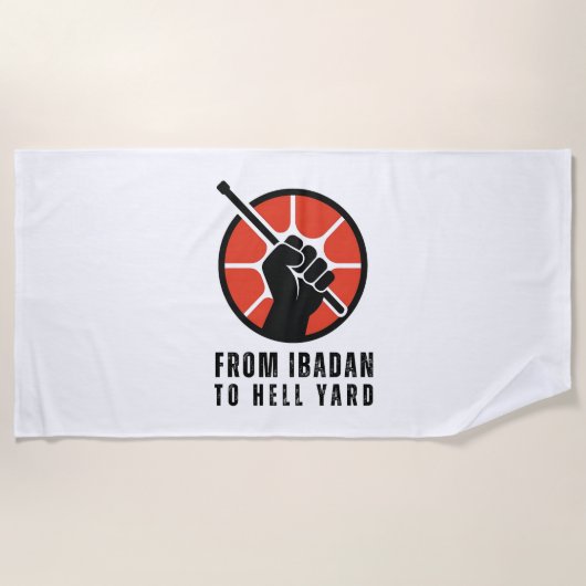 Serviette De Plage FITHY Logo Beach Towel (Devant)