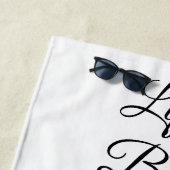 Serviette De Plage Flamants roses (En situation)