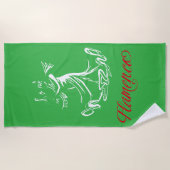 Serviette De Plage Flamenco (Devant)