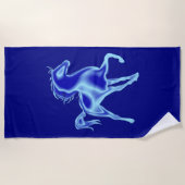 Serviette de plage Flash Horse (Devant)