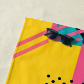 Serviette De Plage Flashback des années 80 (En situation)