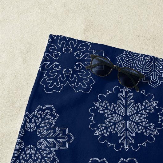 Serviette De Plage Flèche de neige (En situation)