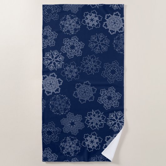 Serviette De Plage Flèche de neige (Devant)