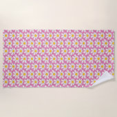 Serviette De Plage Fleur (Devant)