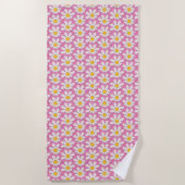 Serviette De Plage Fleur (Devant)
