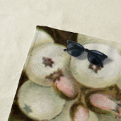 Serviette De Plage Fleur de chrysanthème mère florale (En situation)