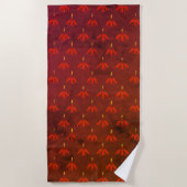 Serviette De Plage Fleur étoile (Devant)