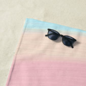 Serviette De Plage Fleur mignonne, capricieuse en pot (En situation)