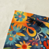 Serviette De Plage Fleurs de champs, beaux art de printemps. (En situation)