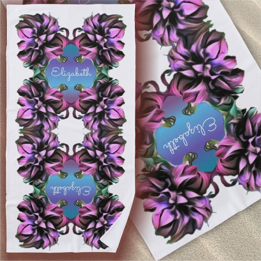 Serviette De Plage Fleurs de corn Husk 2190