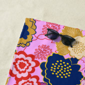 Serviette De Plage Fleurs de printemps (En situation)