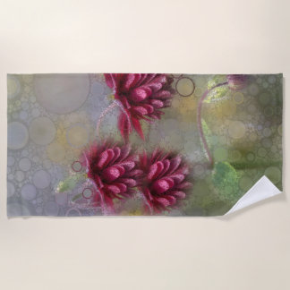 Serviette De Plage Fleurs d'été