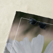 Serviette De Plage Fleurs du jardin (En situation)