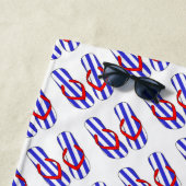 Serviette De Plage Flipflops (En situation)