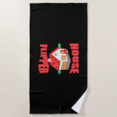 Serviette De Plage Flipper de la maison de l'agent immobilier (Devant)