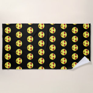 Serviette De Plage flirter emoji