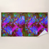 Serviette De Plage Flit Hippie Dragonfly (Devant)