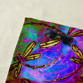 Serviette De Plage Flit Hippie Dragonfly (En situation)