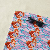 Serviette De Plage Floraison (En situation)