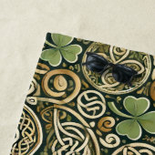 Serviette De Plage Floraison celtique (En situation)
