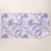 Serviette De Plage Floral (Devant)