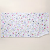 Serviette De Plage Floral Beach Towel Spring (Devant)