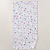 Serviette De Plage Floral Beach Towel Spring (Devant)