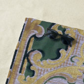 Serviette De Plage Floral blanc (En situation)