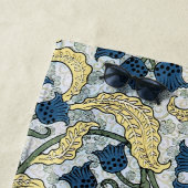 Serviette De Plage Floral Blue Flowers Lily Valley Répétition (En situation)