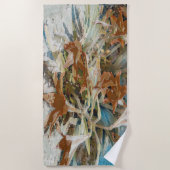 Serviette De Plage Floral exotique (Devant)