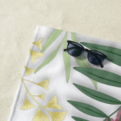 Serviette De Plage Flore tropicale (En situation)