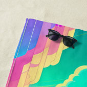 Serviette De Plage Flore tropicale 2 (En situation)