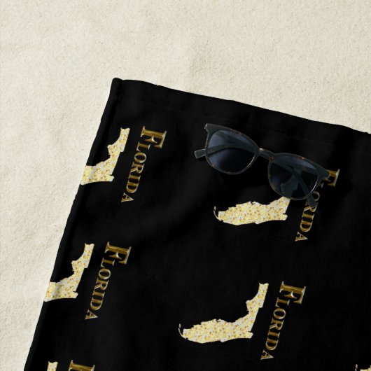 SERVIETTE DE PLAGE FLORIDE (En situation)