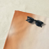 Serviette De Plage Flux Chaud Abstrait (En situation)