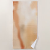 Serviette De Plage Flux Chaud Abstrait (Devant)