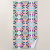 Serviette de plage Flying Butterflies (Devant)