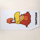 Serviette De Plage Foghorn Leghorn Closeup (Devant)