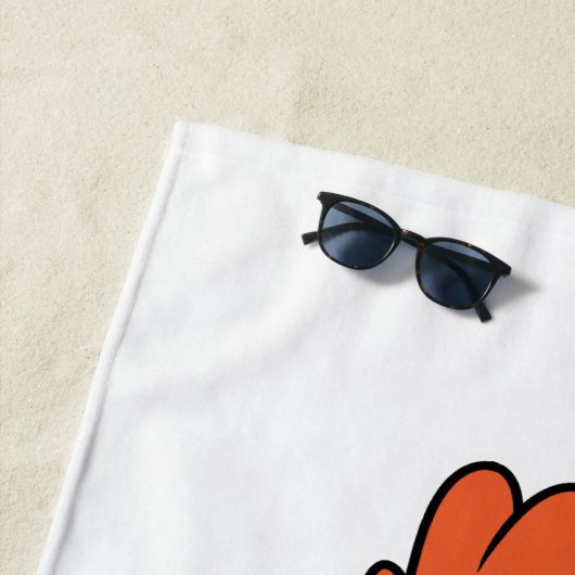 Serviette De Plage Foghorn Leghorn Closeup (En situation)