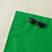Serviette De Plage Football Brésil (En situation)